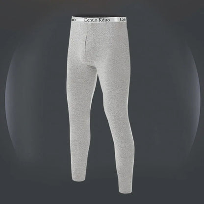 2024 New Men's Tight Sports Pants Slim Pants Autumn And Winter Thermal Pants Plush High Stretch Quick Drying Compression Pants