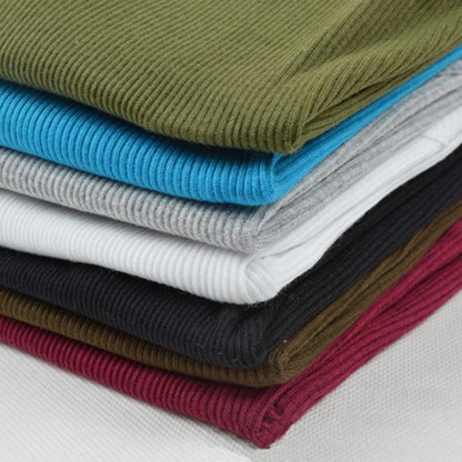 3/6 Pcs Men's Cottons Elastic Tank Top