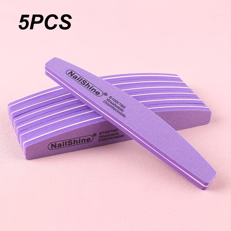 2/5/10 PCS Double-sided Nail File