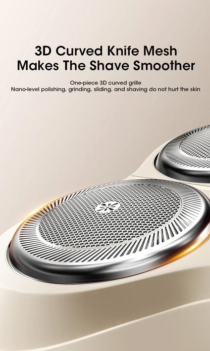 Electric Shaver for Men Facial Care Facial Care Beard Cleaning Multifunctional Washable Rechargeable Family Travel Outdoor