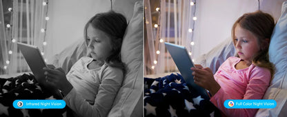 Jennov Light Bulb Security Camera, 360°/2k HD Wireless Camera, Wi-Fi Light Socket Camera for Indoor&Outdoor Home Security