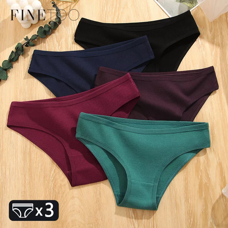 3Pcs/set  Cotton Panties S-XL San Remo