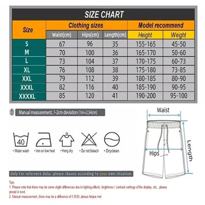 Men's Quick-Dry Surf Shorts - Breathable Beach Swimwear