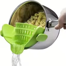 Pot Strainer, Adjustable Clip-on