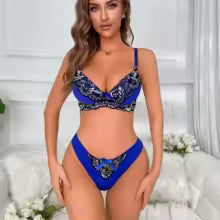 Lace Push Up Bra Sets