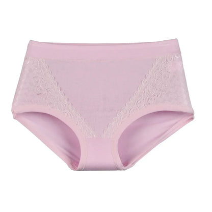 2024 Women High Waist Panties Female Seamless Briefs Modal Lace Plus Size Underpants Mother Middle Aged Oversize Panty Underwear