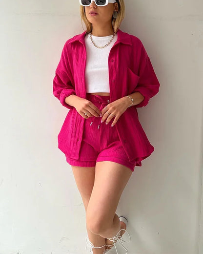 Women's Suit Short Sets Outfits