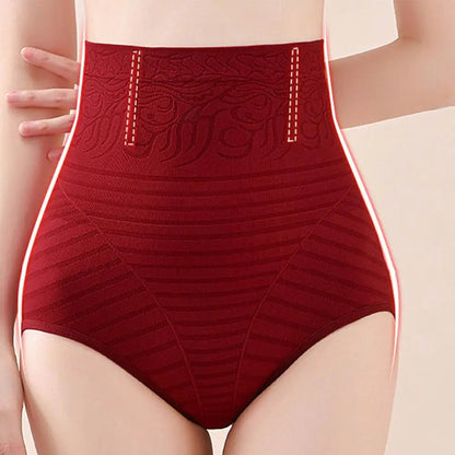 High-waisted tummy control panties