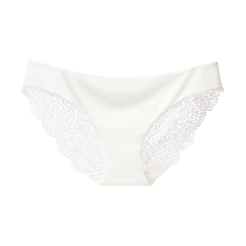 3/6 Pcs Women Lace Embroidery Panties Briefs