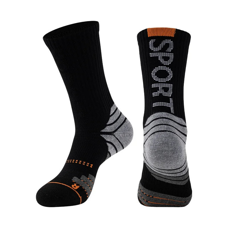 Crossborder Supply Breathable Sports Running Men Sock Women 2023 Compression Riding Cycling Knee high Basketball Biking Hockey S