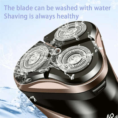 Men's Electric Shaver With LED Power Display/Washable Head/USB Fast Charging Floating Head Home Portable Travel Shaver.