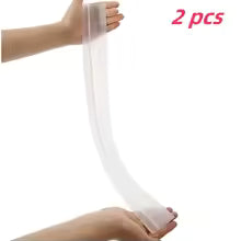 2 pcs of Silicone Gap Strip, Kitchen Gas Stove Sealing Strip,