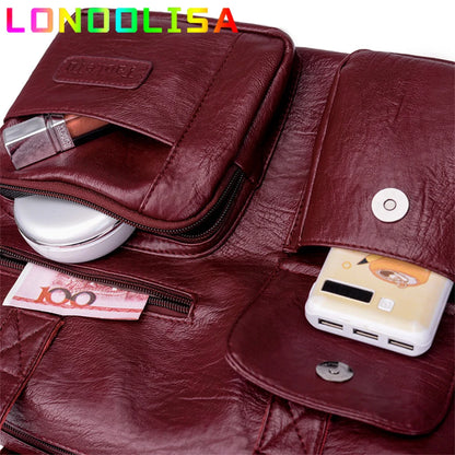 Shoulder Bag for Women PU Leather San Remo