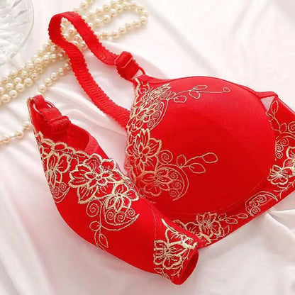 Adjustable Shoulder Strap Bra Supportive Lace Lightweight