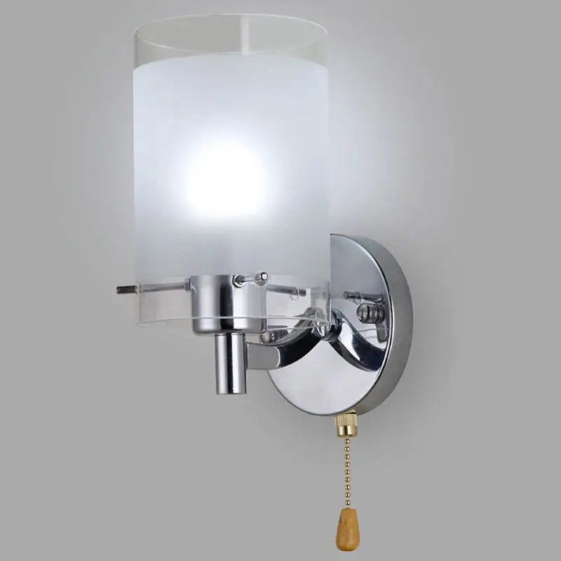 AC 85-265V E27 LED Wall Light Modern Glass Decorative Lighting Sconce Fixture Wall Lamp (without Bulb) San Remo Shops