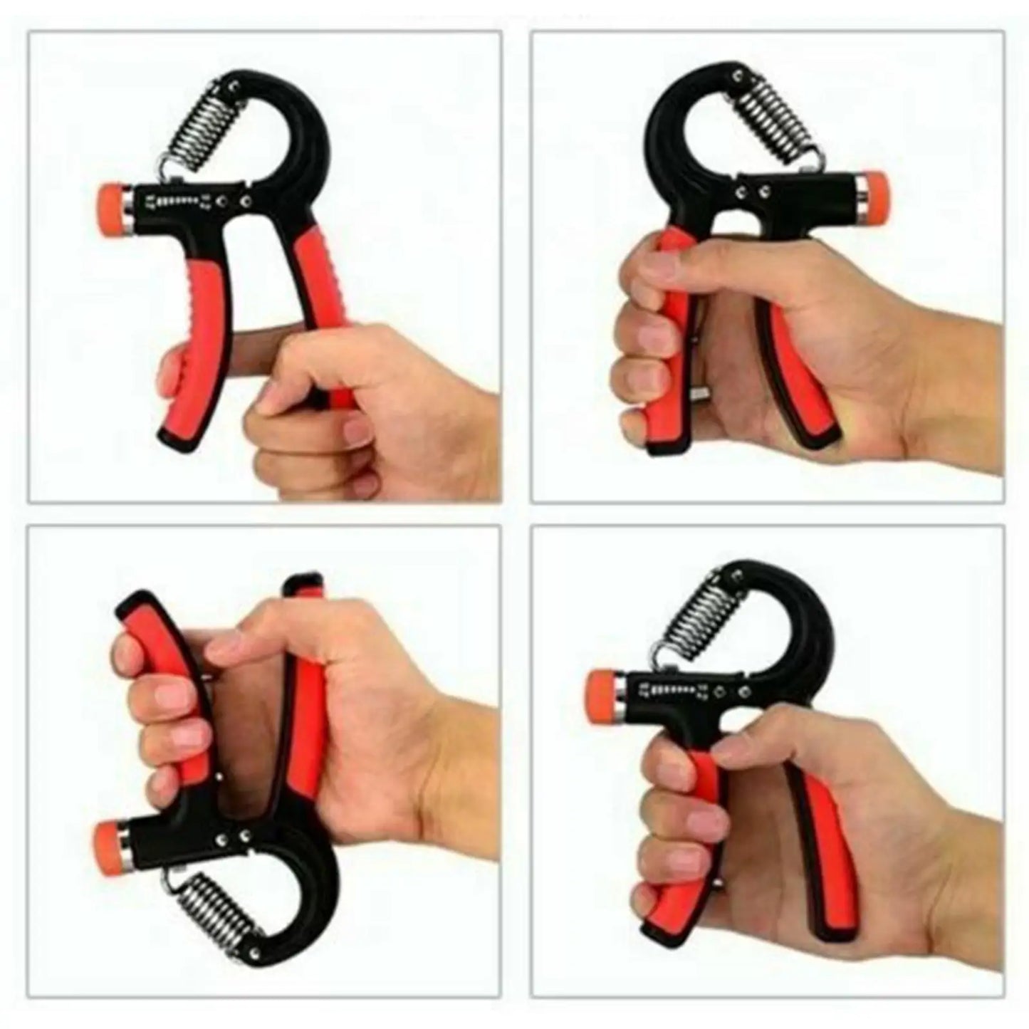 Hand Grip Strengthener Adjuster Wrist Forearm Gripper Exercise Trainer Home Gym San Remo Shops