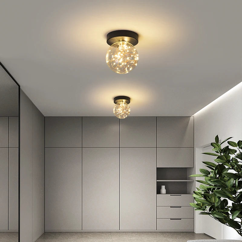 Nordic Bedroom LED Ceiling Lights Atmosphere Living Room LED Ceiling Lamp 2023 New Simple Master Bedroom Lighting Home Fixtures San Remo Shops