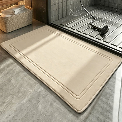ultra soft fast absorbent bath rug