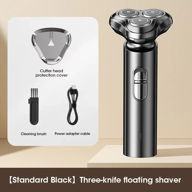 Electric Shaver for Men Facial Care Facial Care Beard Cleaning Multifunctional Washable Rechargeable Family Travel Outdoor