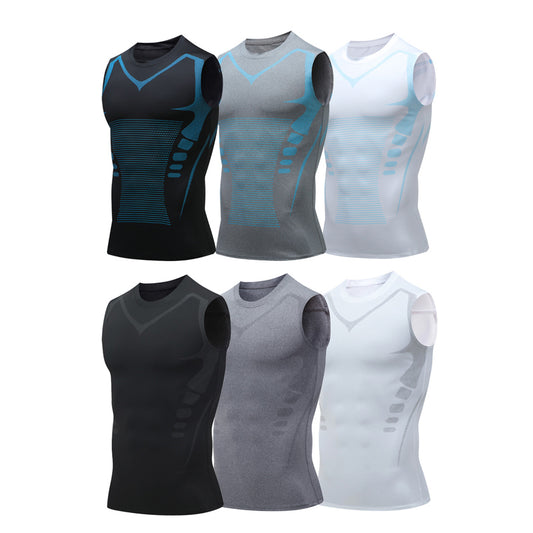 6 Pcs Mans Compression Tank Top