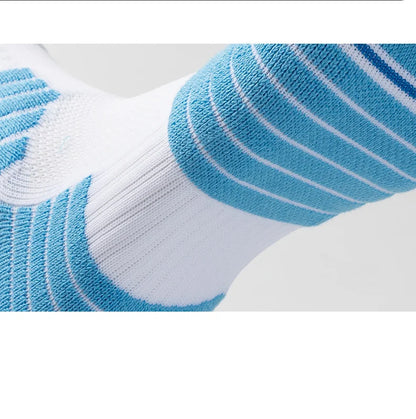 Crossborder Supply Atmungsaktive Sport-Laufsocken für Herren und Damen, 2023, Kompressions-Reiten, Radfahren, Kniestrümpfe, Basketball, Radfahren, Hockey, S
