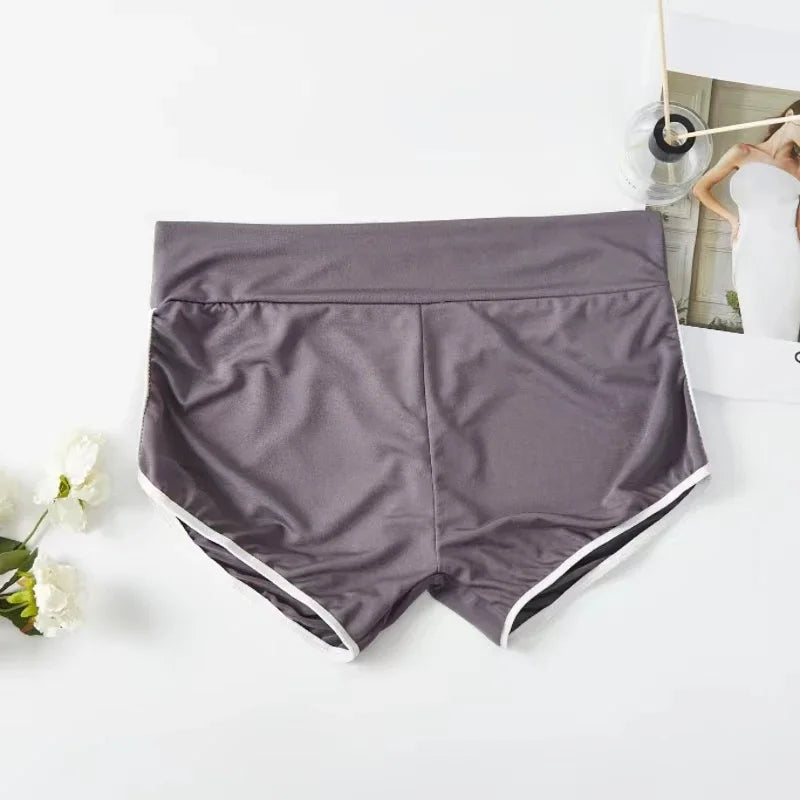 High-Waisted Fitness Exercise Running Yoga Shorts Tight Lifting Hip