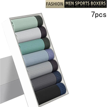7-piece cotton boxer brief set
