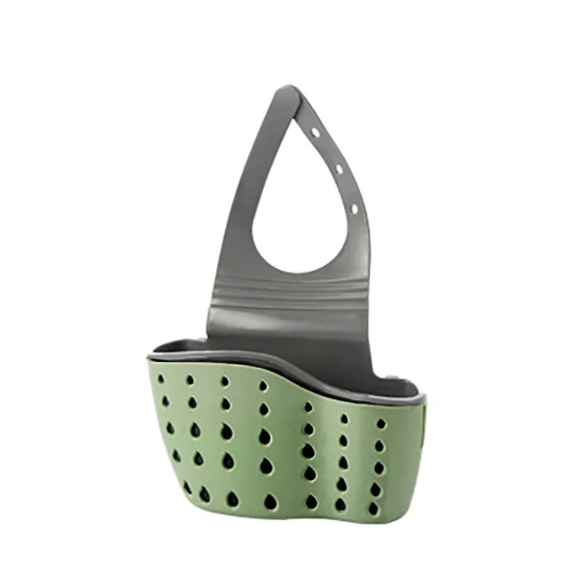 Kitchen Sink Holder Hanging Drain Basket green1
