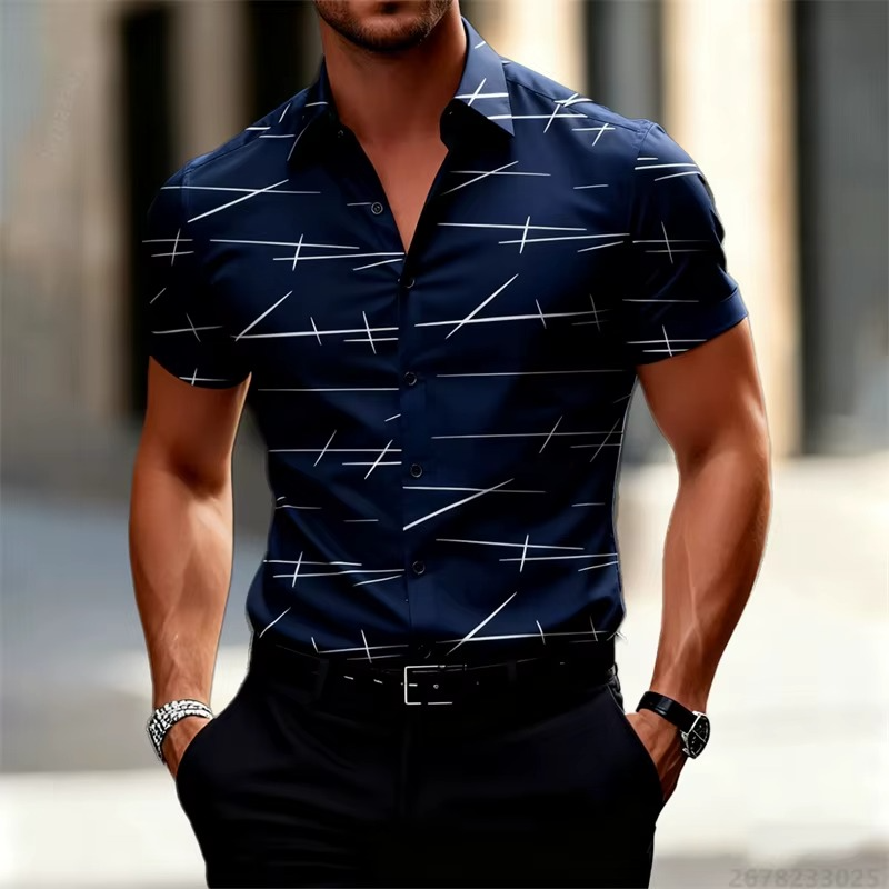 slim lapel shirt