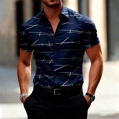 slim lapel shirt