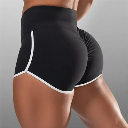 High-Waisted Fitness Exercise Running Yoga Shorts Tight Lifting Hip
