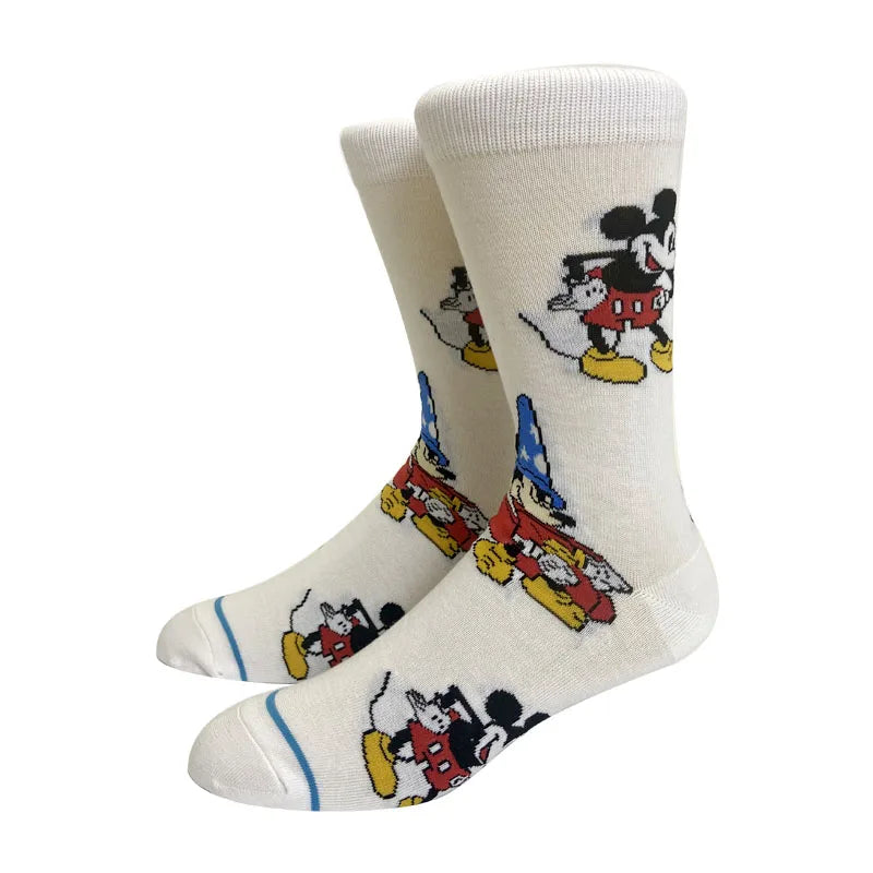 2023 New Arrival Anime Simpson Women Men Long Socks Men‘s Knee-High Cosplay Calf Sock Adult Personality Hip Hop Christmas Socks