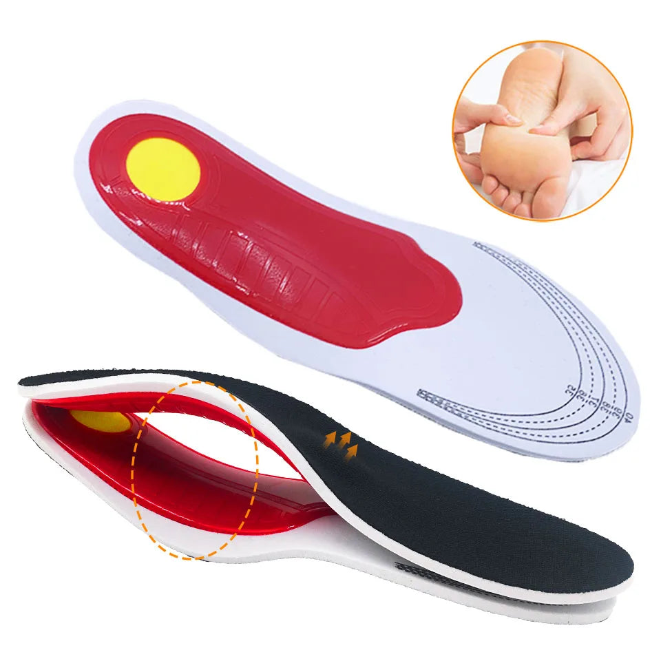 Premium Orthotic High Arch Support Insoles Gel Pad Arch Support Flat Feet For Women / Men orthopedic Foot pain San Remo Shops