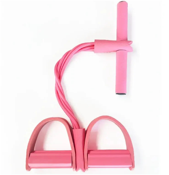 Multi-Tube Resistance Band with Pedal Puller - 6-Tube System