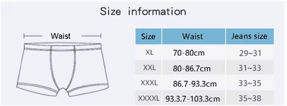 4/8Pcs Herren Boxer U Konvex Bedruckte Unterhose Männliche Mode Bequeme Shorts Höschen Mann Solide Atmungsaktive Unterwäsche 45-100kg