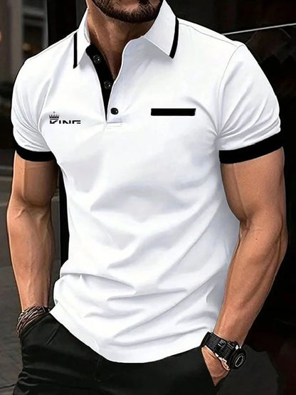 Men's Polo Shirt Short Sleeve Fashion