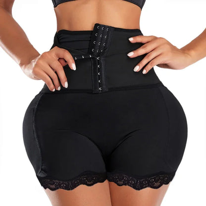 Women Hip Pads Panties Butt Lifter Body Shapewear Butt Enhancer Sexy Hip Shapers High Waist Fake Ass Shorts hips enlargement