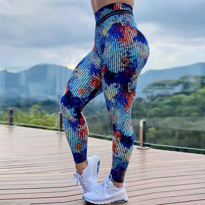 Tie-dye Leggings High Waist