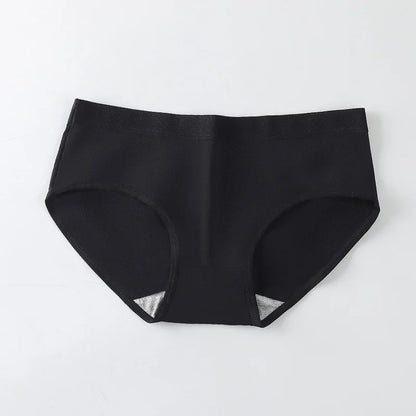 Women's Cotton Panties Set Solid Color Briefs Casual Comfortable