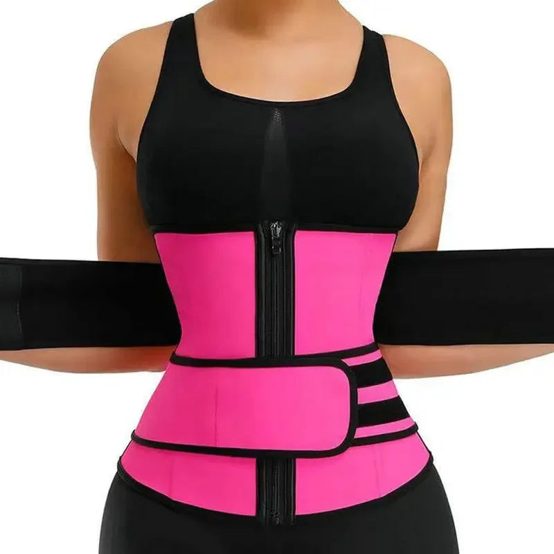 Elstiac Slimming Waist Support Shaperwear Lumbar Back Belt Waist Trainer Neoprene Sauna Fitness Belt Body Shaper Tummy Control San Remo