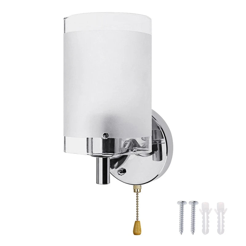 AC 85-265V E27 LED Wall Light Modern Glass Decorative Lighting Sconce Fixture Wall Lamp (without Bulb) San Remo Shops