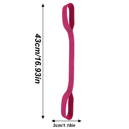 8-shaped Fitness Resistance Band Sports Workout Elastic Band Home Fitness Silicone Pull Rope Yoga Training Exercise Equipment