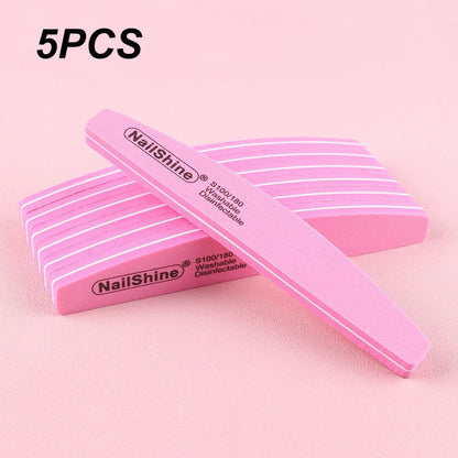 2/5/10 PCS Double-sided Nail File