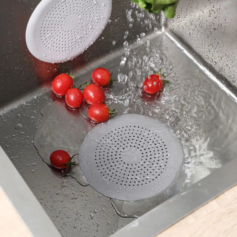 Shower Floor Drain Hair Stopper Catcher Kitchen Sink Plug Anti-blocking Bathtub Strainer Sewer Outfall Filter Bathroom Supplies San Remo Shops