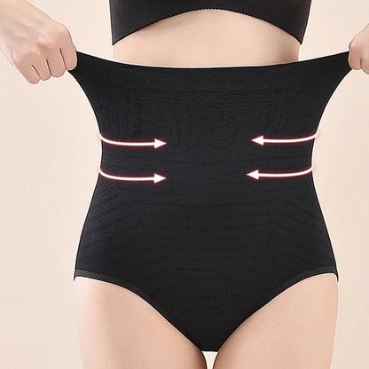 High-waisted tummy control panties