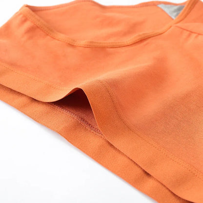 Women's Cotton Panties Set Solid Color Briefs Casual Comfortable