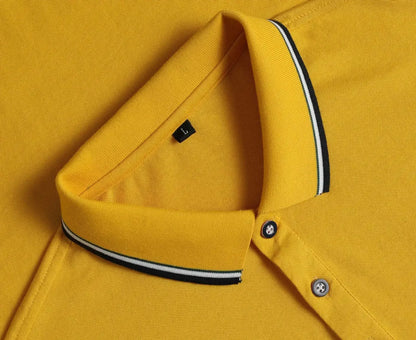 Polo Shirts Short Sleeve Top Lapel Breathable Lightweight