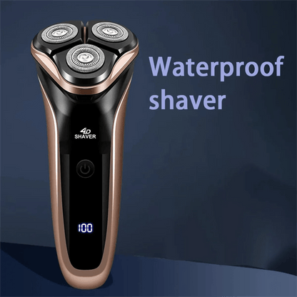 Men's Electric Shaver With LED Power Display/Washable Head/USB Fast Charging Floating Head Home Portable Travel Shaver.