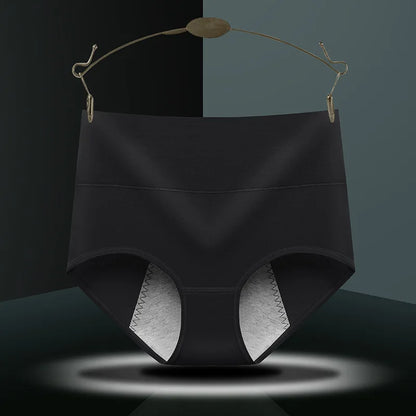 High Waist Cotton Menstrual Panties for Full Coverage and Leak Protection