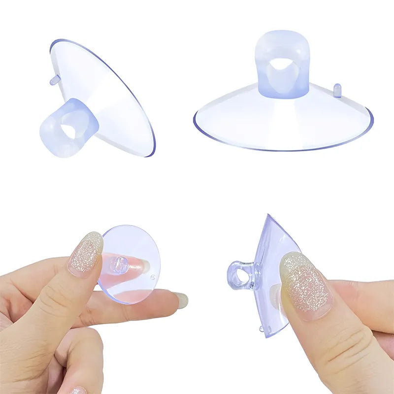 10/20pcs 35mm Clear Sucker Powerful Vacuum Mushroom Head Suction Cups Wall Hook Kitchen Bathroom Wedding Car Glass Decor San Remo Shops